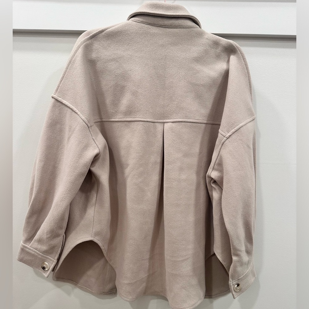 Button down shacket. - Picture 2 of 3